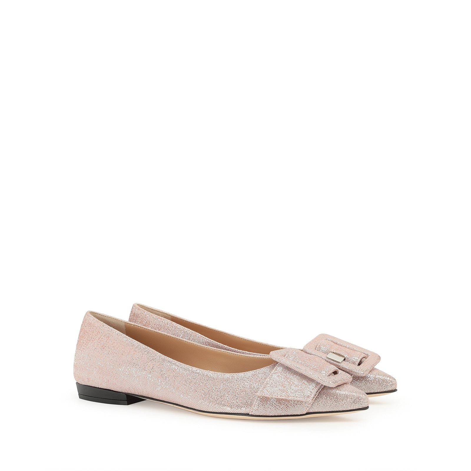 Ballerines Sr Milano Mia en tissu - Oro Rosa