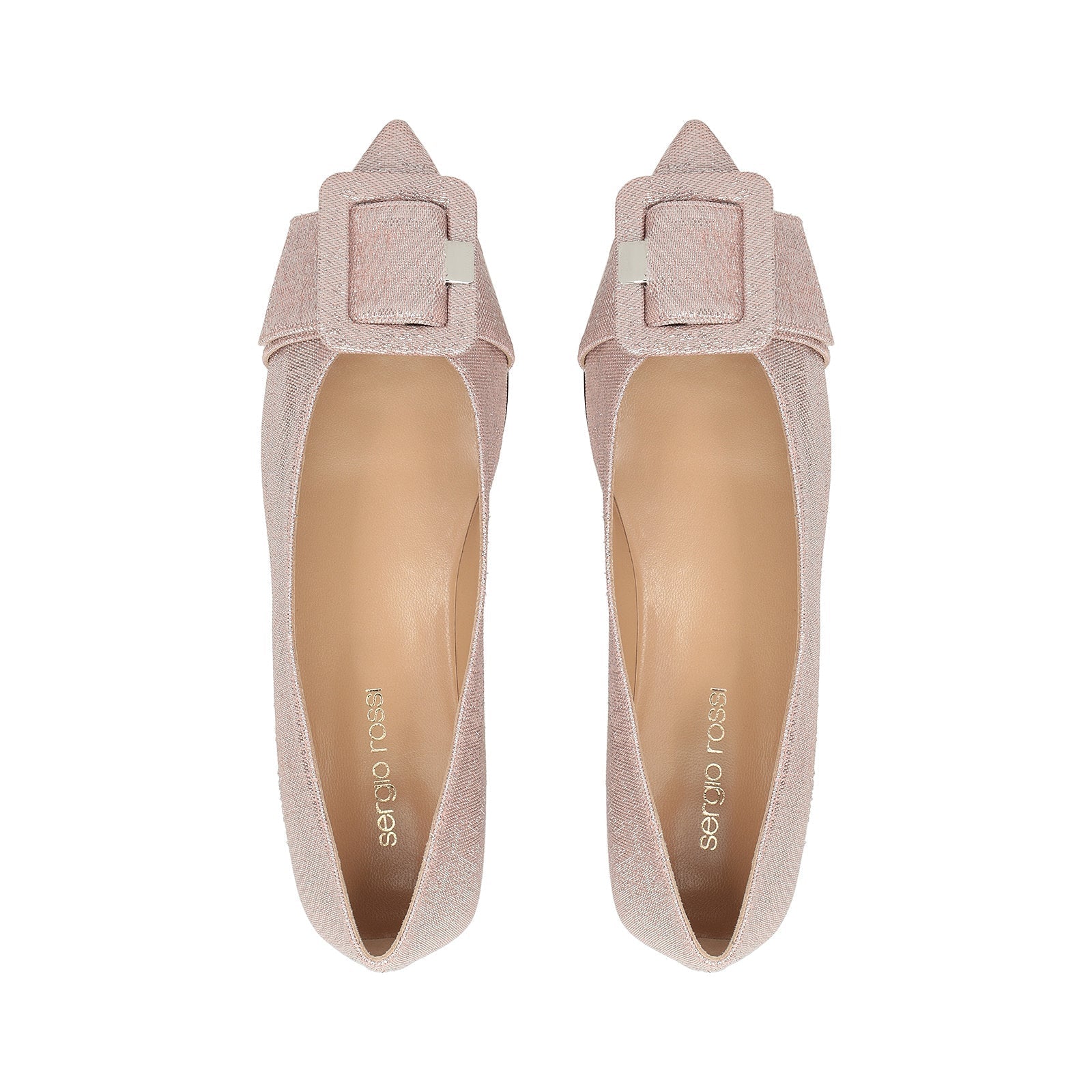 Ballerines Sr Milano Mia en tissu - Oro Rosa