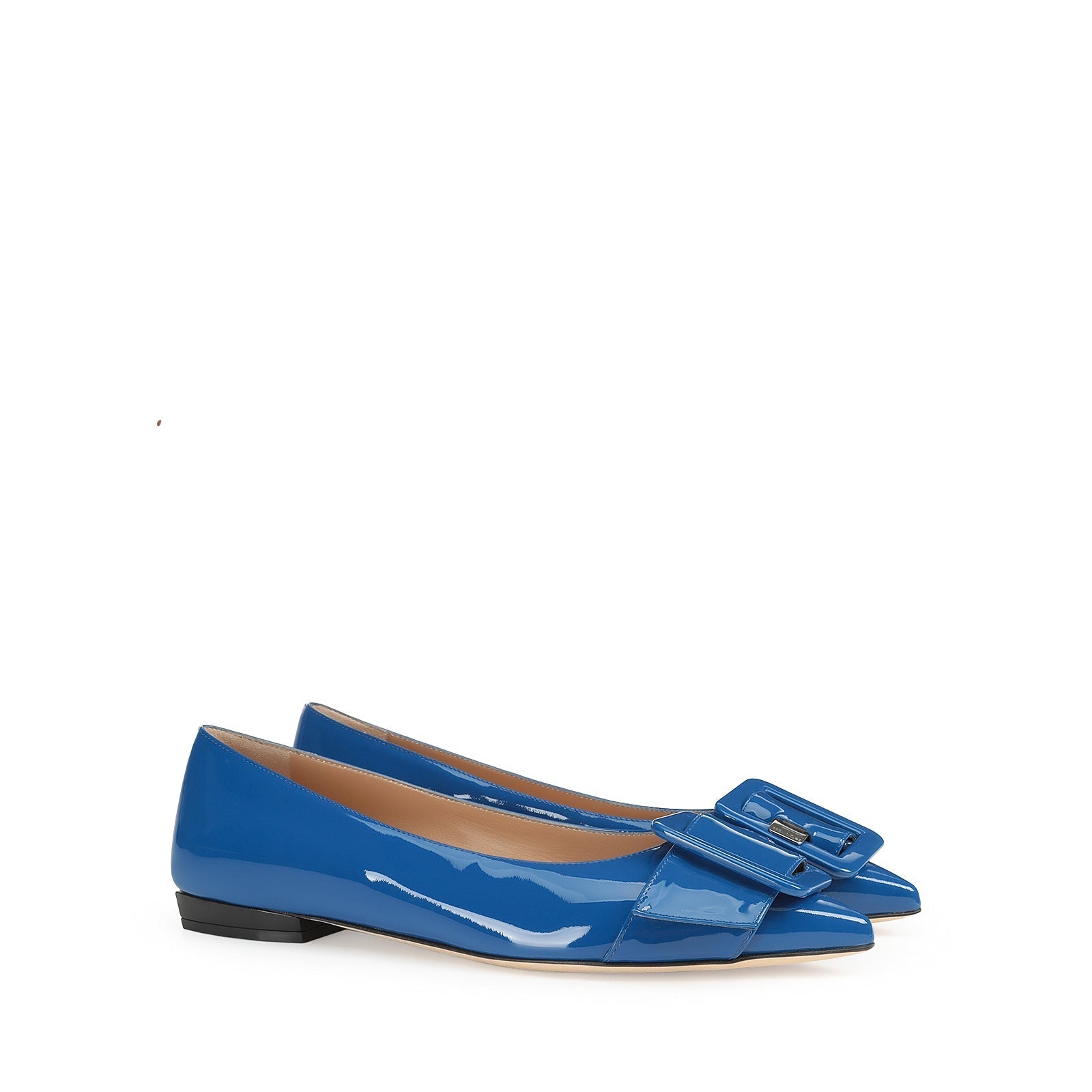 Ballerines Sr Milano Mia en cuir - Lapislazzuli