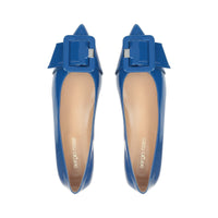 Ballerines Sr Milano Mia en cuir - Lapislazzuli