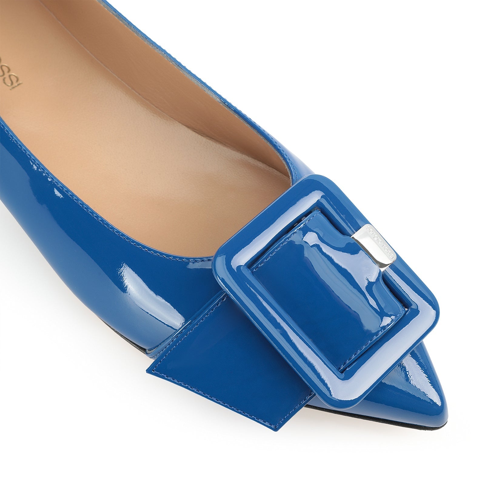 Ballerines Sr Milano Mia en cuir - Lapislazzuli