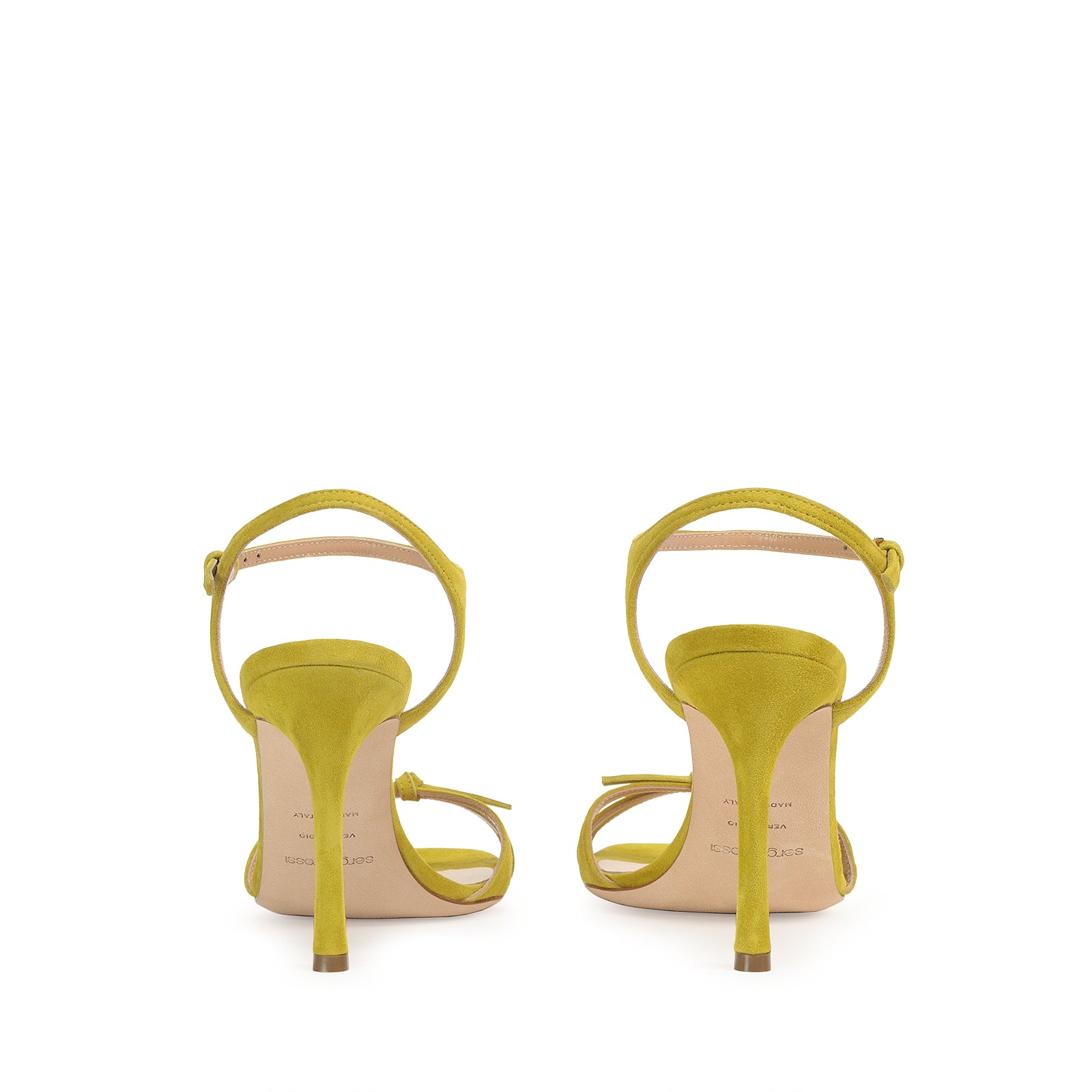 Isobel 90 heeled sandals - Acid Green