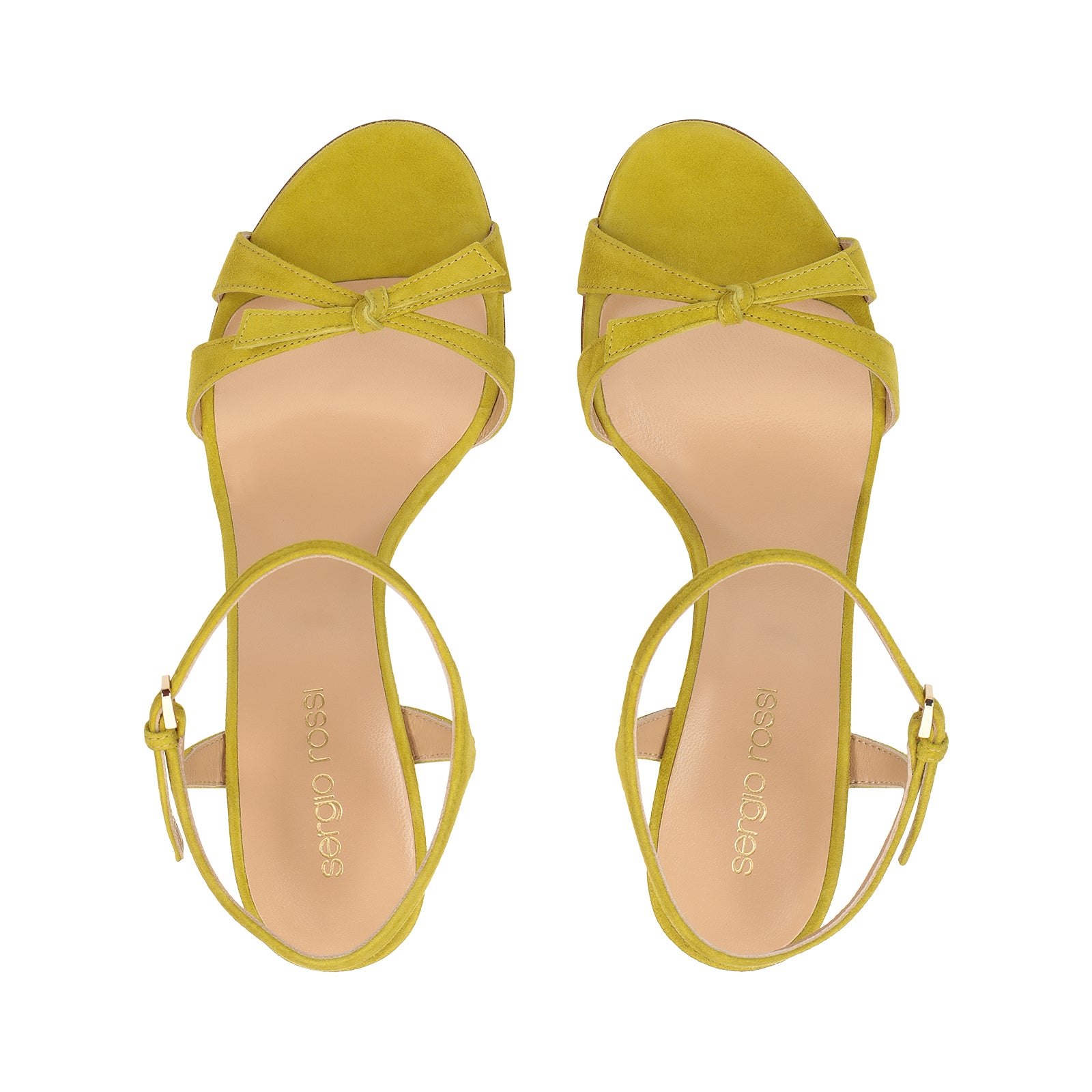 Isobel 90 heeled sandals - Acid Green