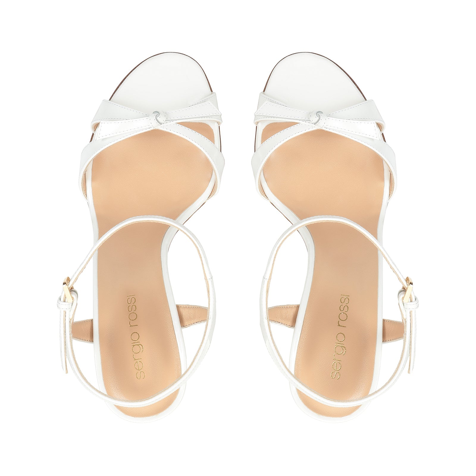 Isobel 90 heeled sandals - Bianco