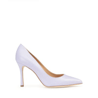 Escarpins New Secret 90 en cuir - Wisteria