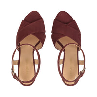 Sandales compensées Sr Pantelleria 75 - Blood Red