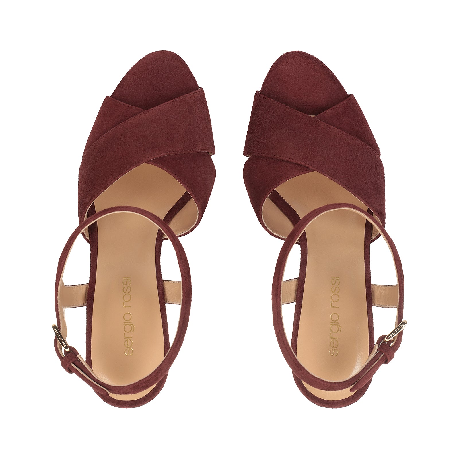 Sandales compensées Sr Pantelleria 75 - Blood Red