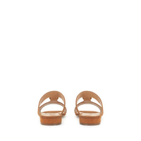 Sandales plates Buckle en daim - Baobab