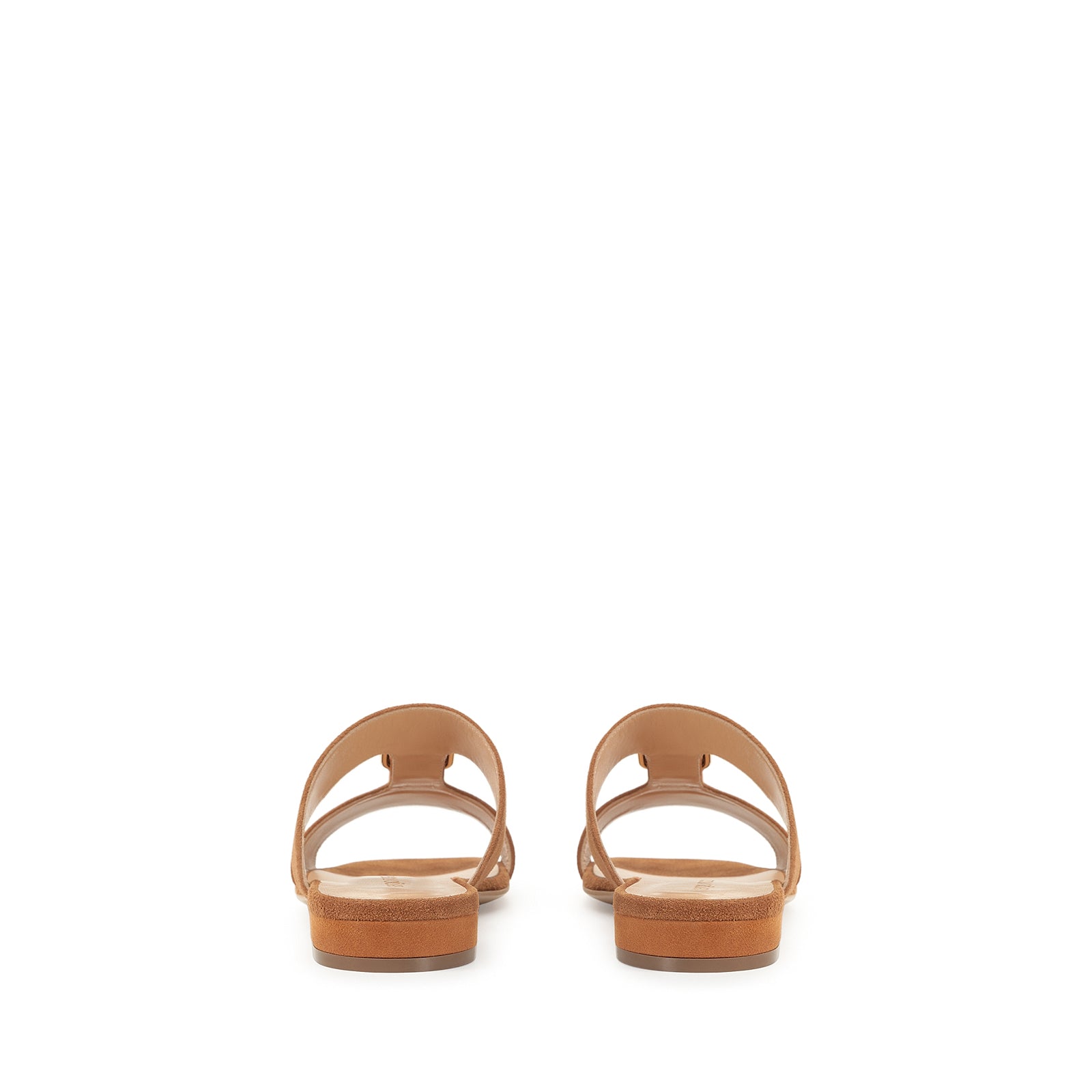 Sandales plates Buckle en daim - Baobab