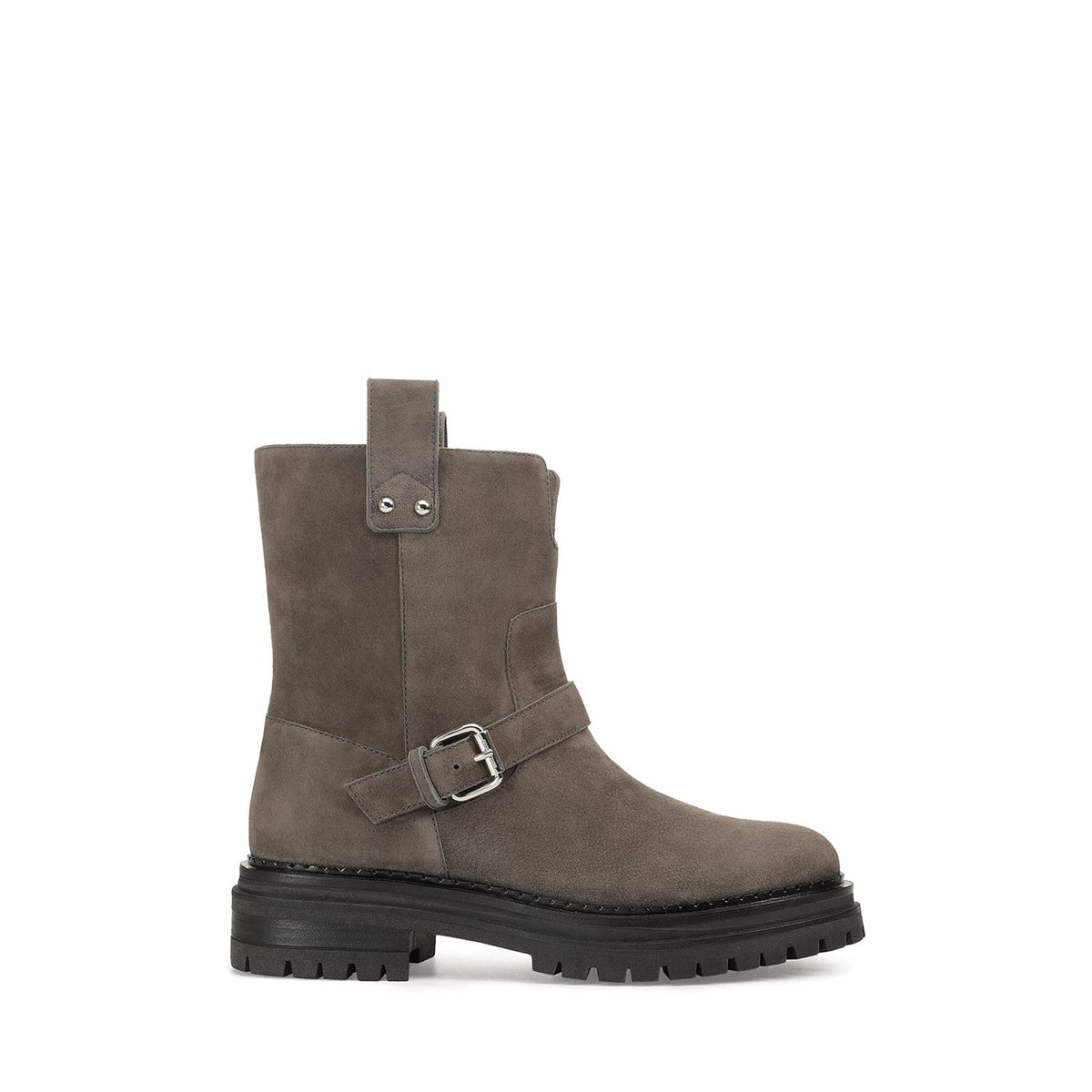 BOTTINES DE CHEVILLE EN SUÈDE MOTORISÉE taille 50/55