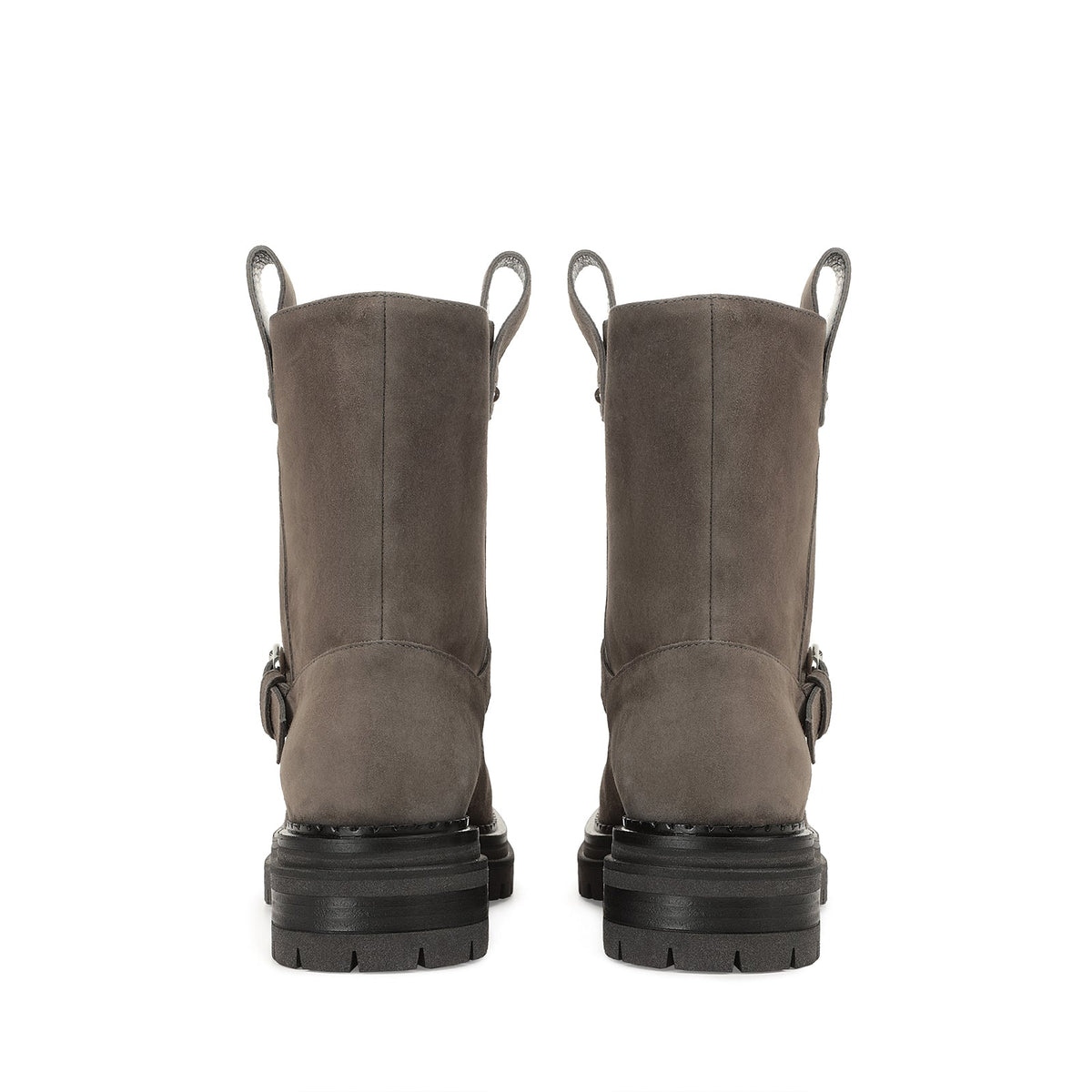 BOTTINES DE CHEVILLE EN SUÈDE MOTORISÉE taille 50/55