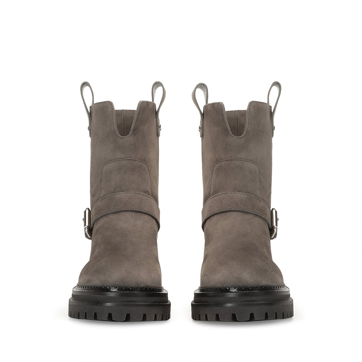 BOTTINES DE CHEVILLE EN SUÈDE MOTORISÉE taille 50/55