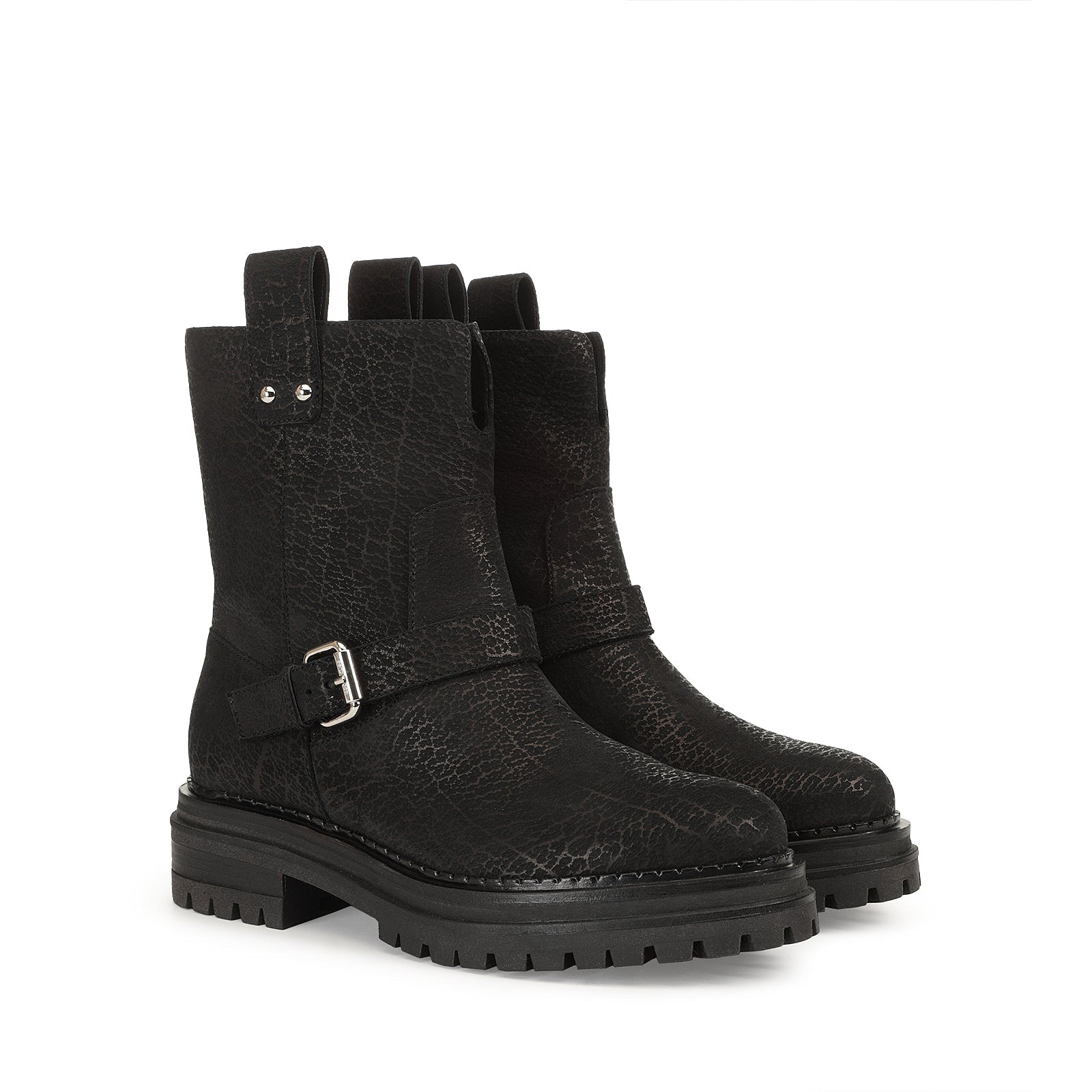 PRIX FIXE / 330€   Bottines Motor 15 - Noir