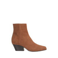 Bottines Carla 45 en cuir - Tabacco