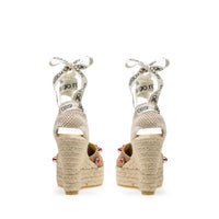 Sergio Rossi x Manebi wedge sandals 70 - Taupe