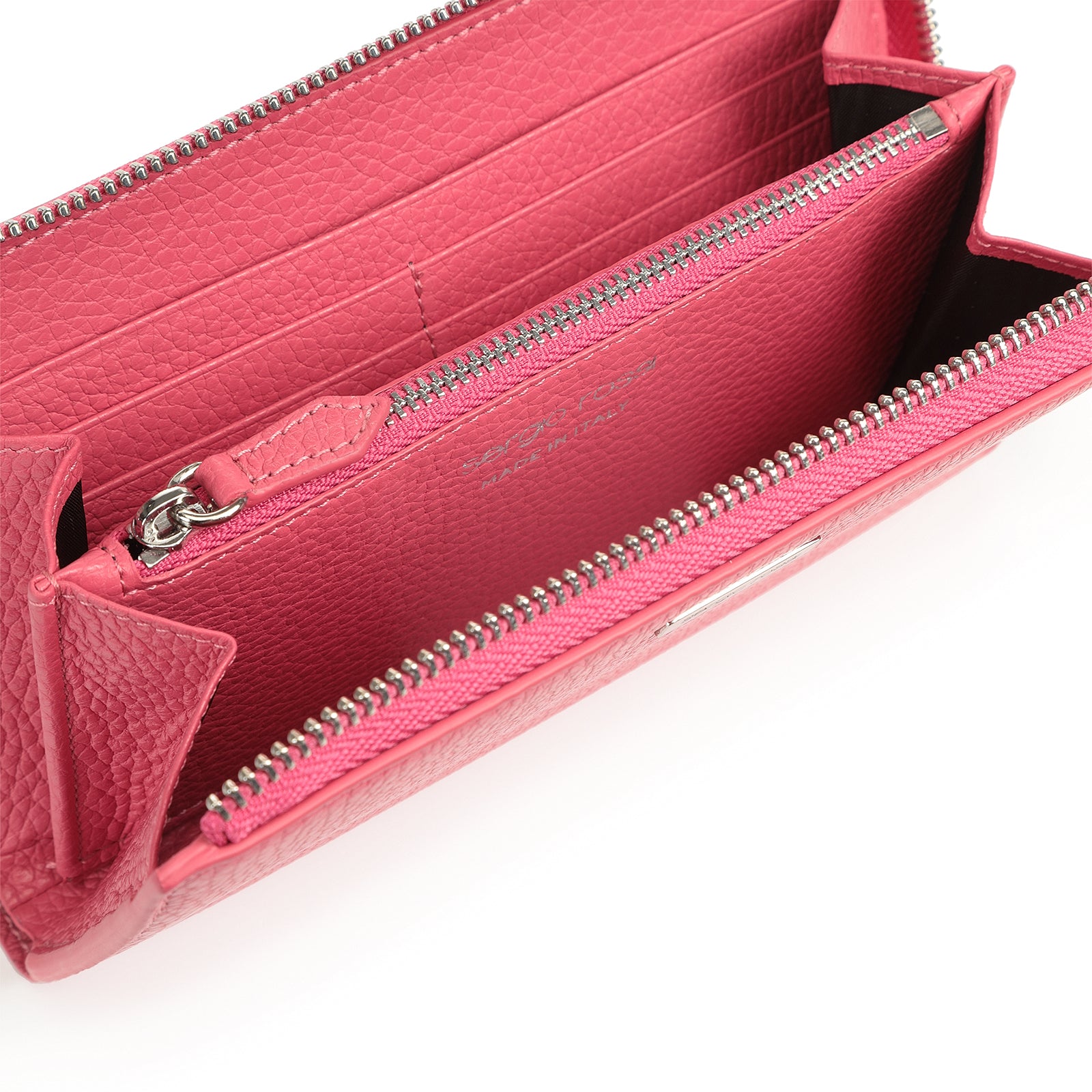 Gruppo A zipped wallet - Rosa