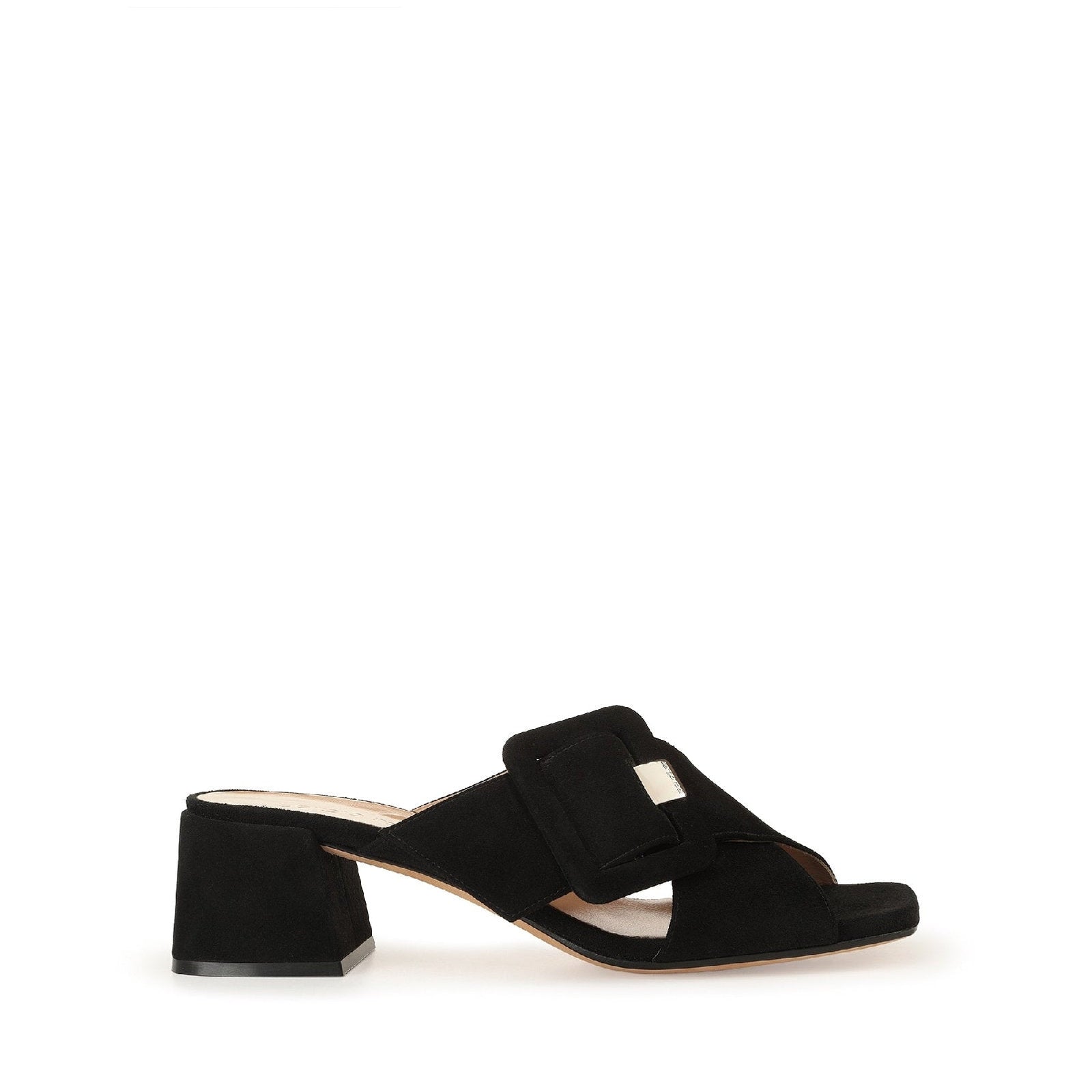 Sandales Sr Mia 45 en daim - Nero
