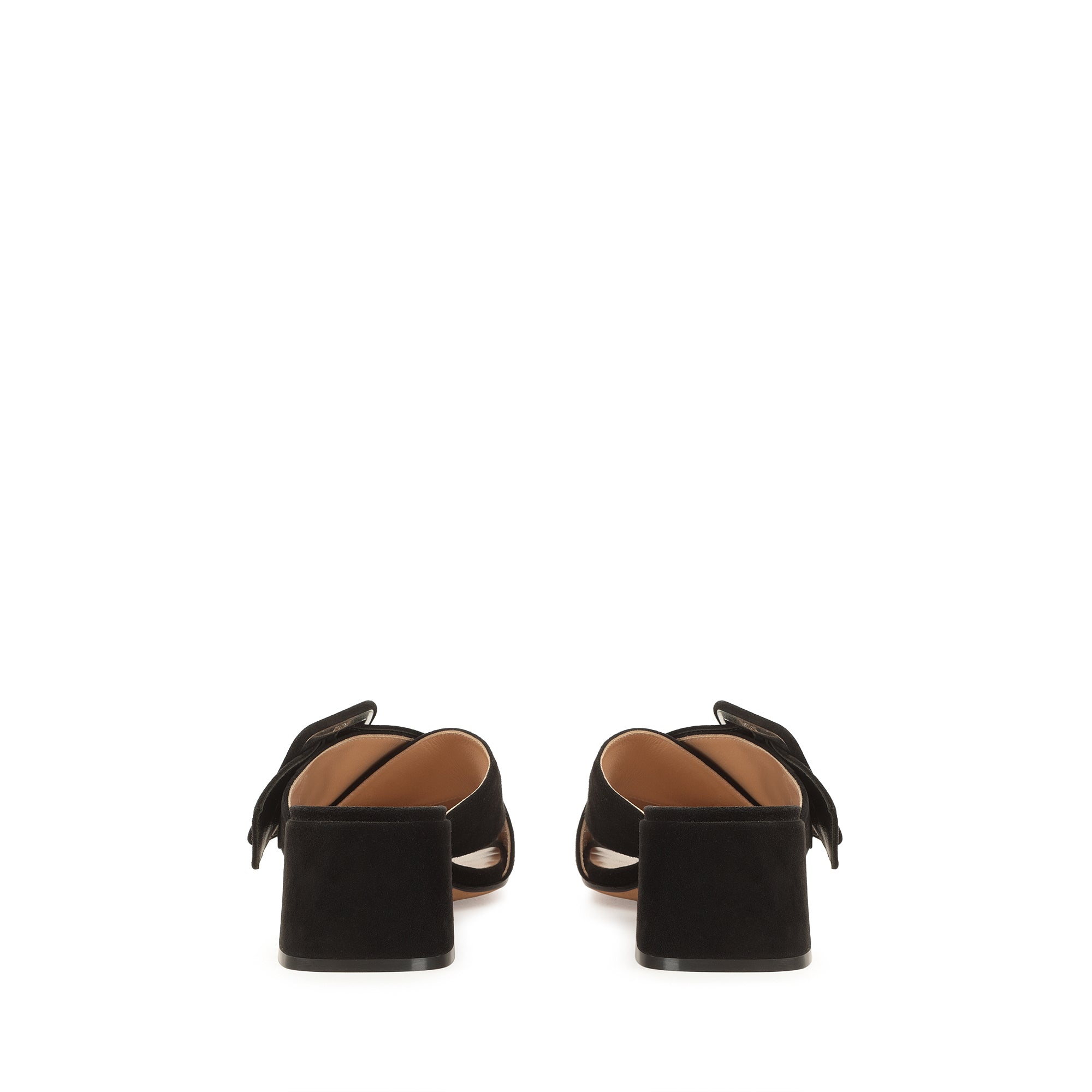 Sandales Sr Mia 45 en daim - Nero