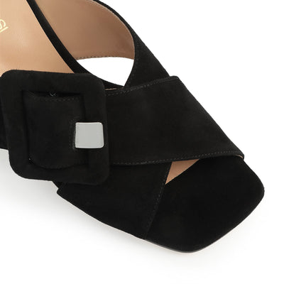 Sr Mia 80 heeled sandals - Nero