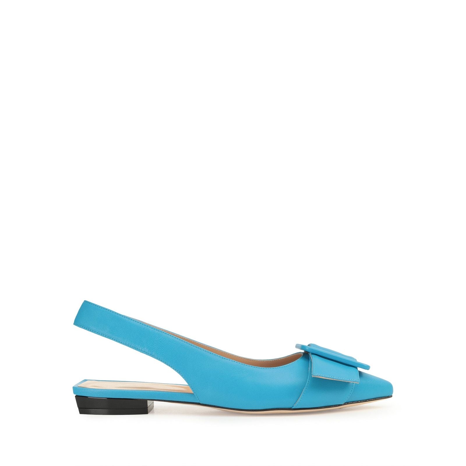 Slingbacks plates Sr Milano Mia en daim - Maiolica