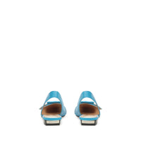Slingbacks plates Sr Milano Mia en daim - Maiolica