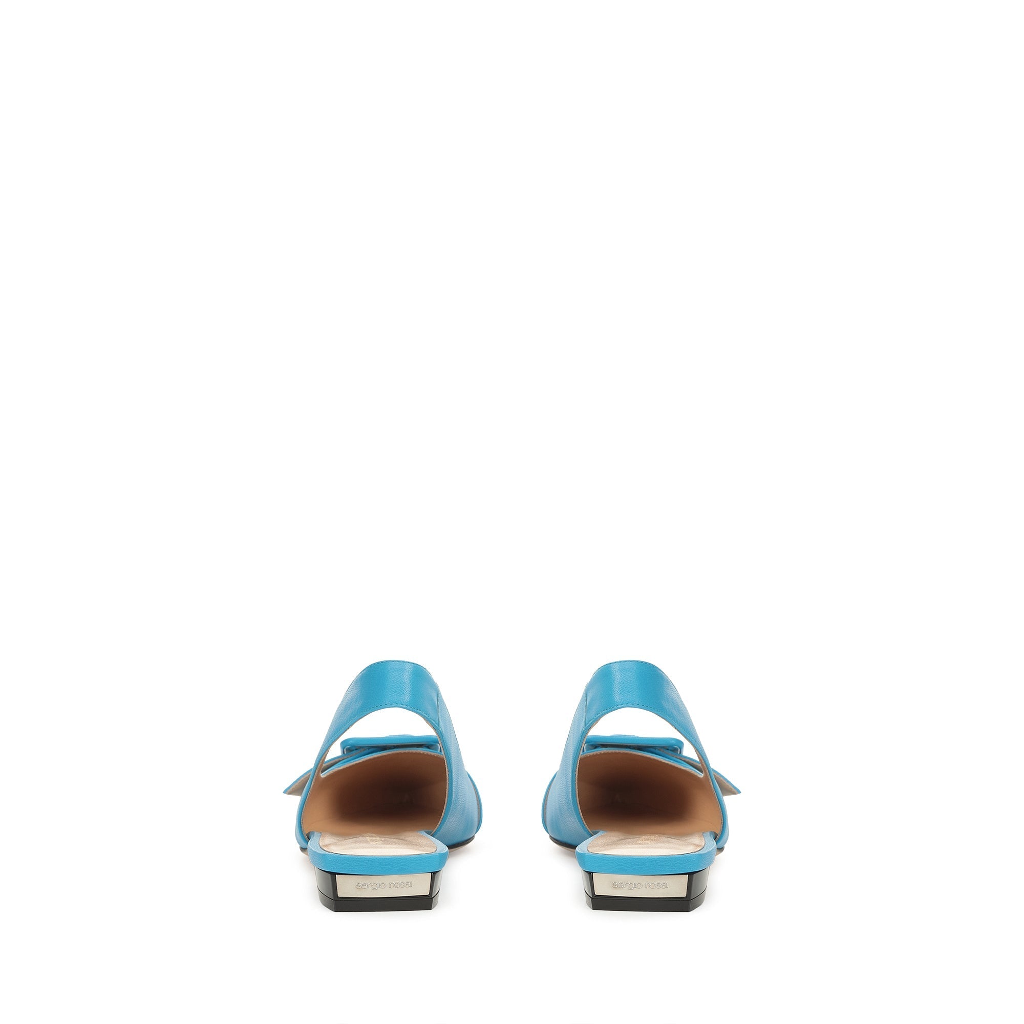 Slingbacks plates Sr Milano Mia en daim - Maiolica