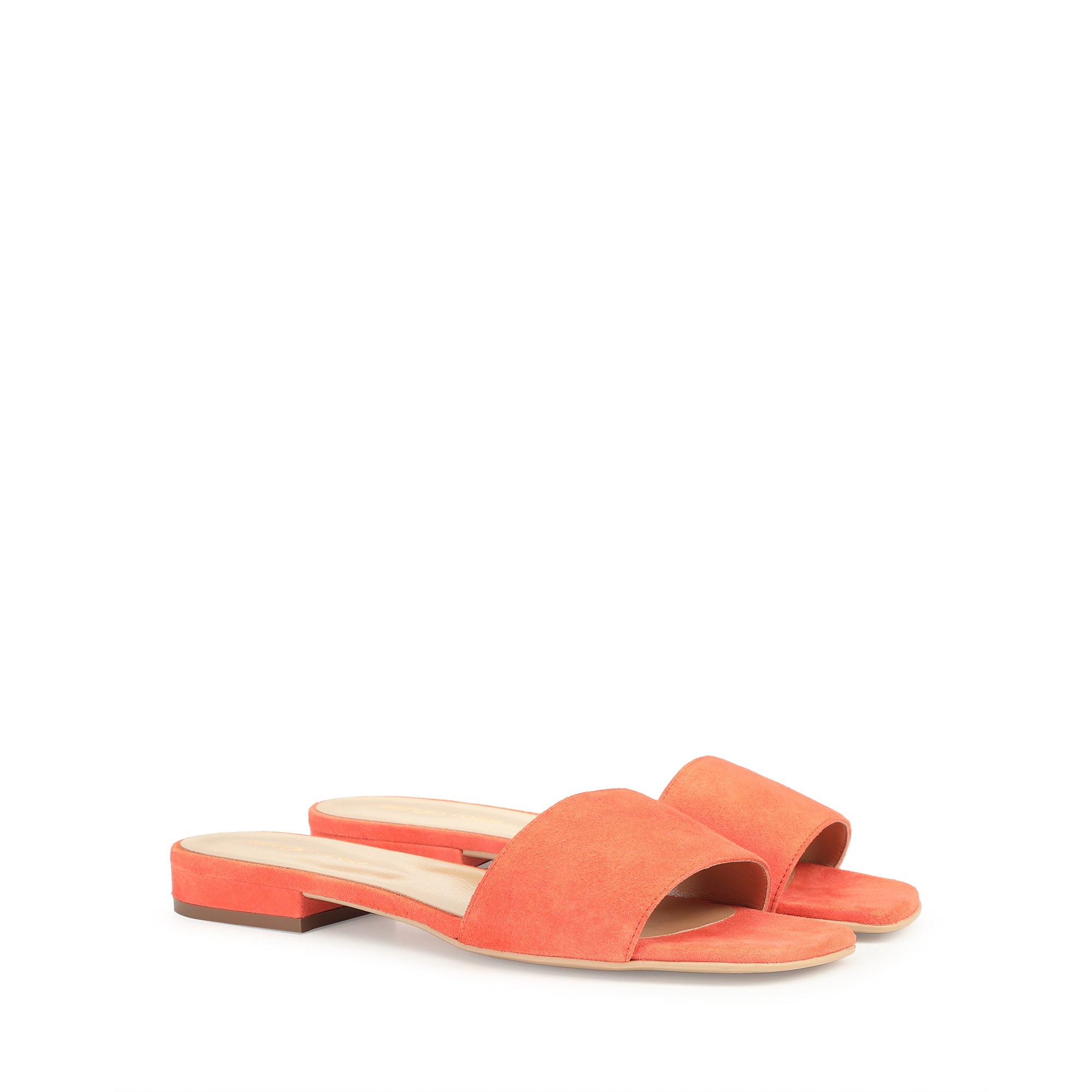 Gruppo B flat sandals - Arancio