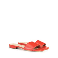 Mules plates Gruppo B en cuir - Lacca