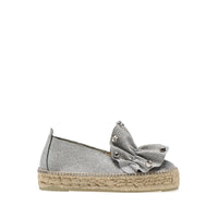 Sergio Rossi x Manebi espadrilles in leather - Argento