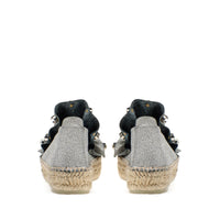 Sergio Rossi x Manebi wedge heels - Argento