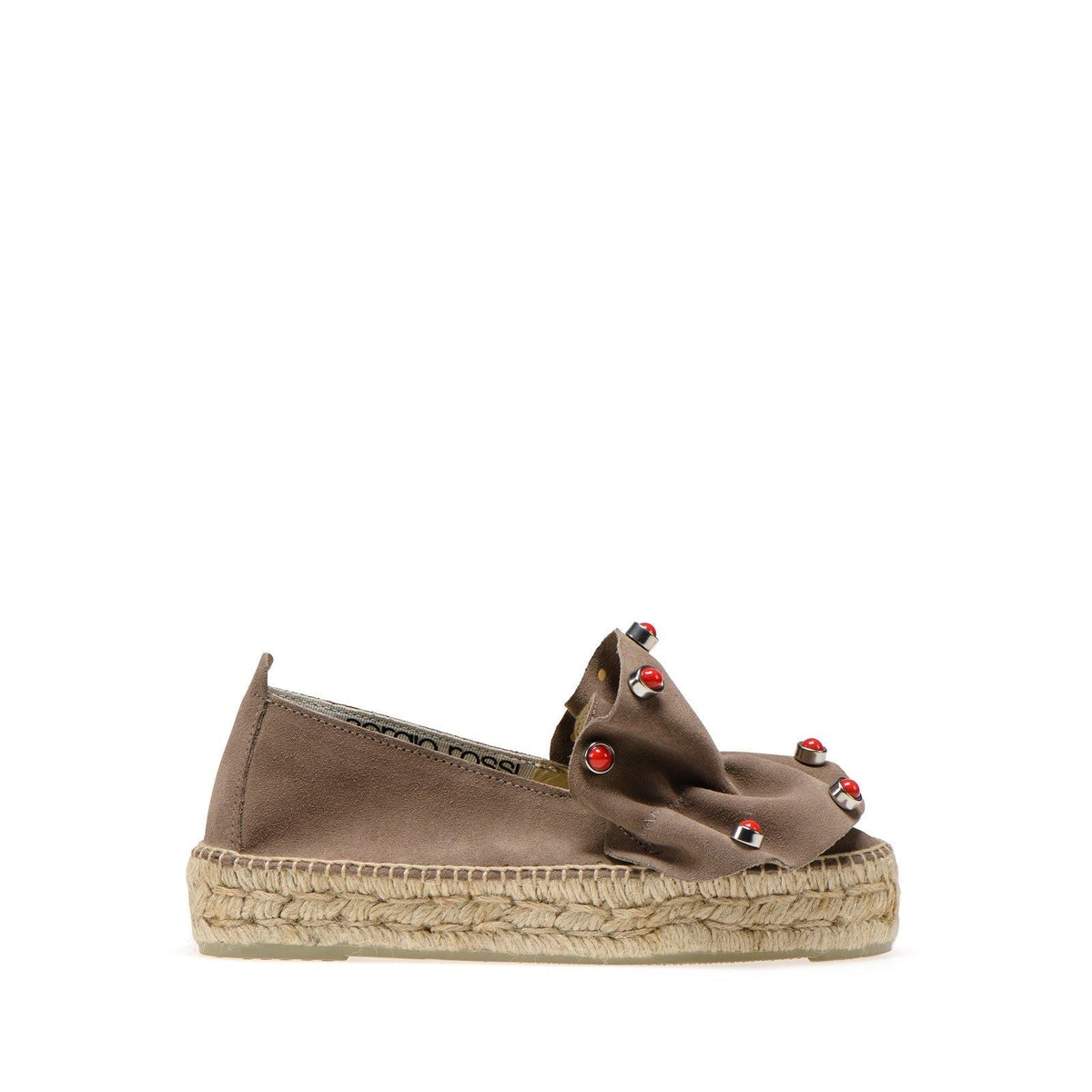 Sergio Rossi x Manebi espadrilles in suede - Taupe