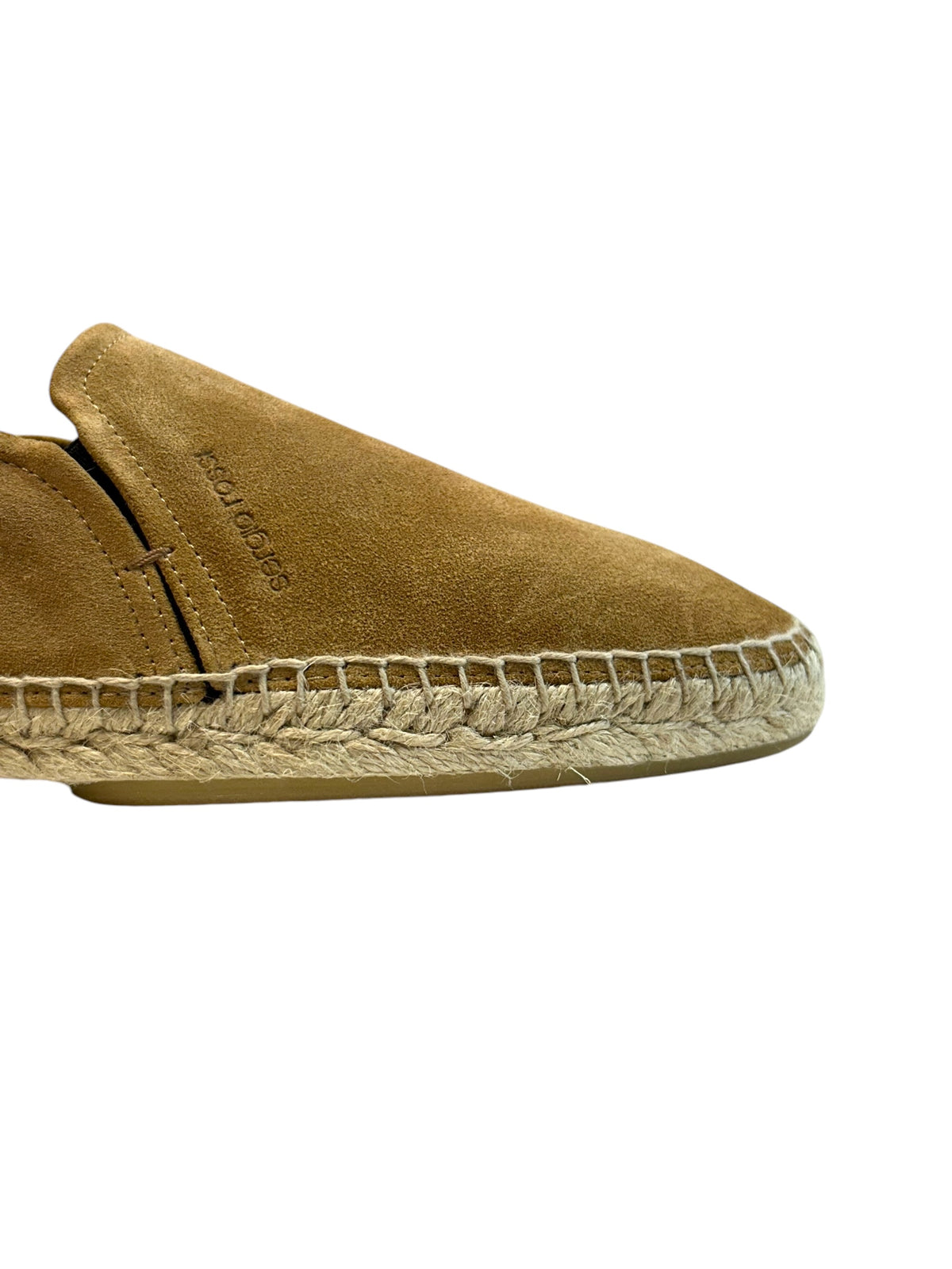 Espadrilles en daim - Caramel