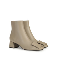 Bottines Sr1 50 en cuir - Taupe