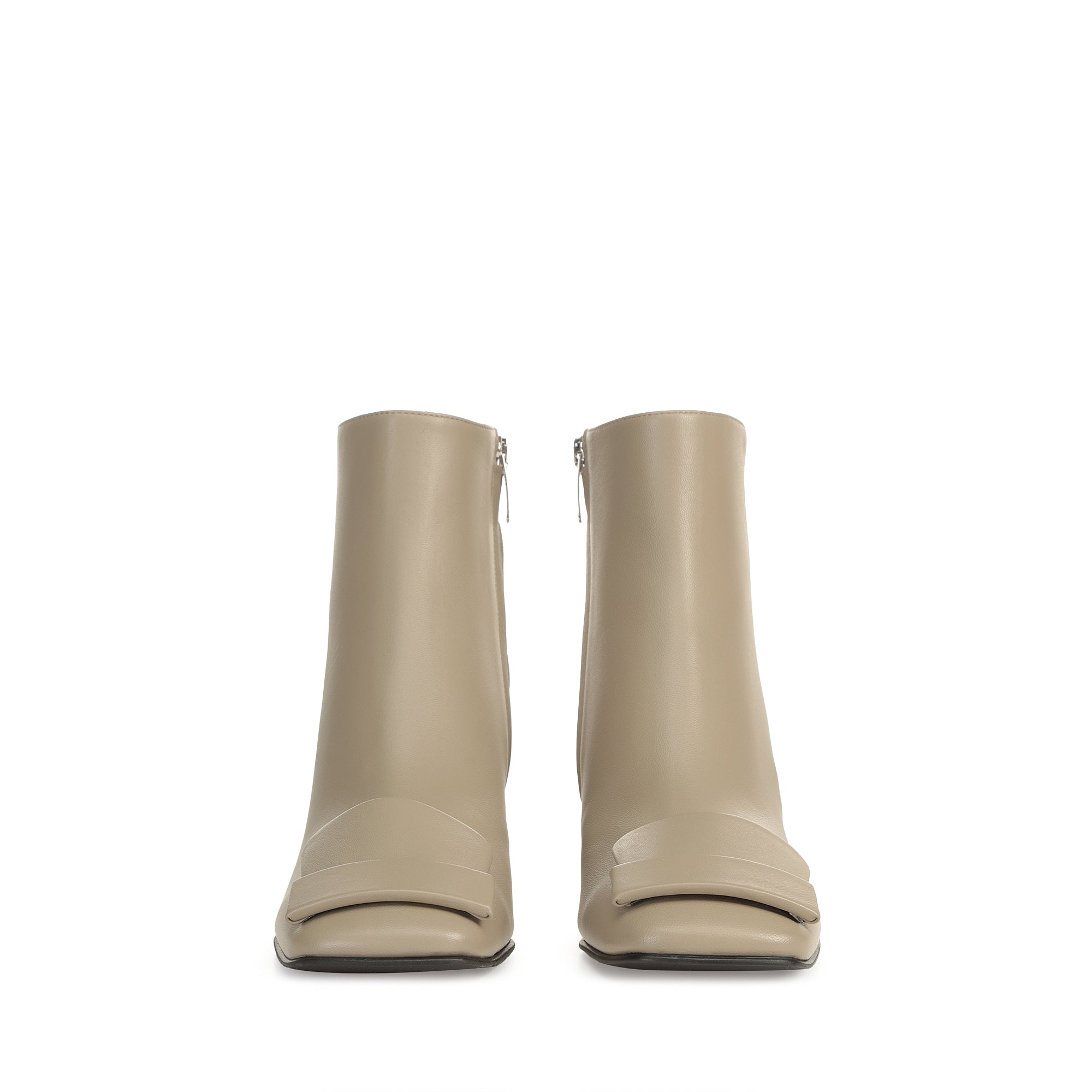 Bottines Sr1 50 en cuir - Taupe