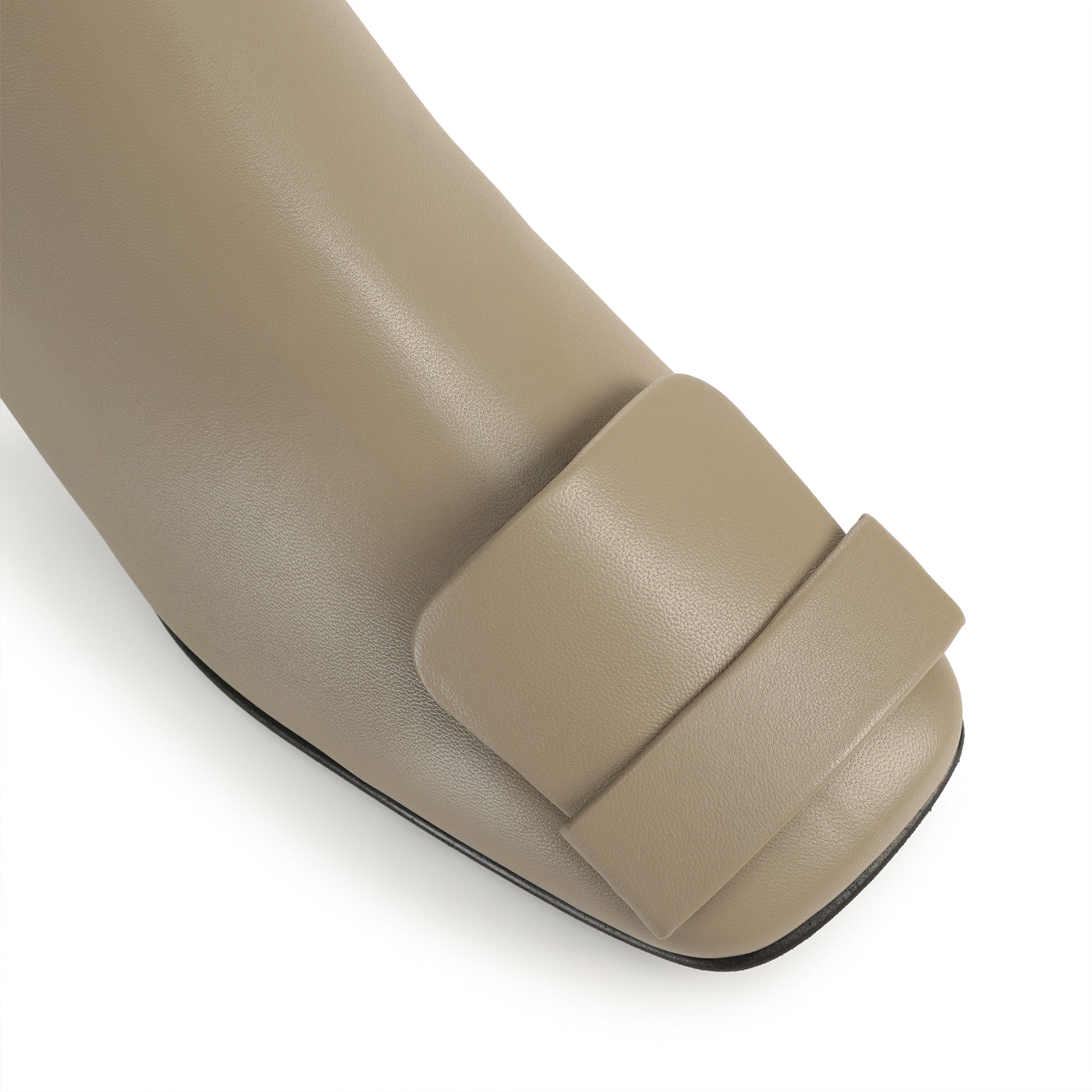 Bottines Sr1 50 en cuir - Taupe