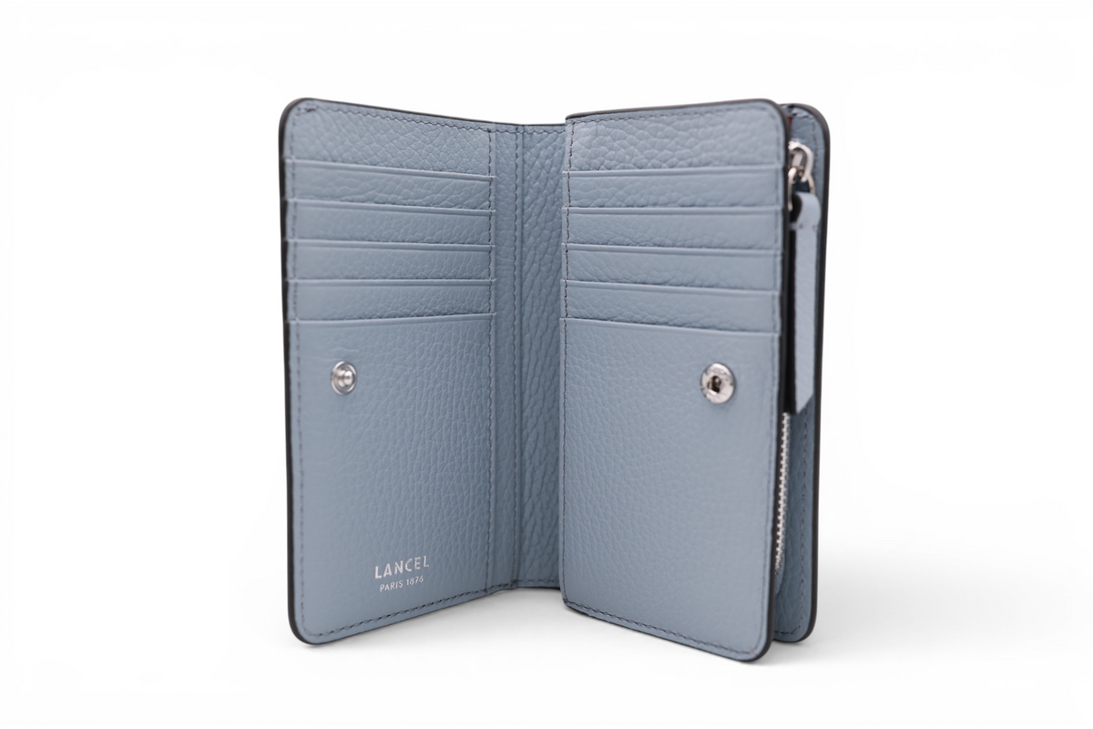 PRIX ARL : 90 // SACHA DE LANCEL - PORTEFEUILLE RECTANGULAIRE ZIPPE