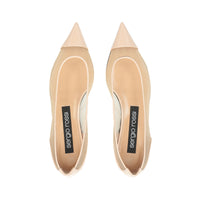 195€   Ballerines Godiva en tissu - Powder & Nudo