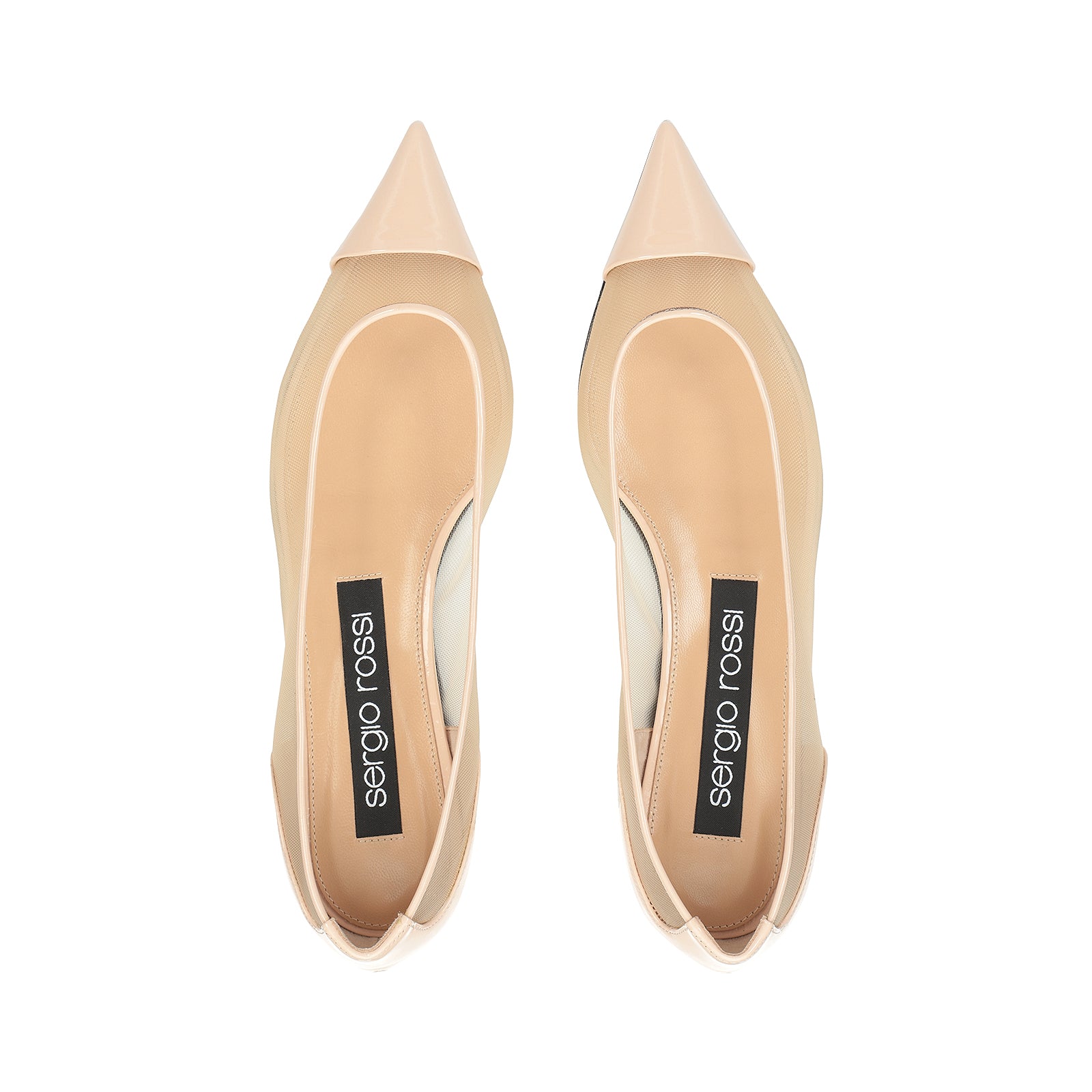 195€   Ballerines Godiva en tissu - Powder & Nudo