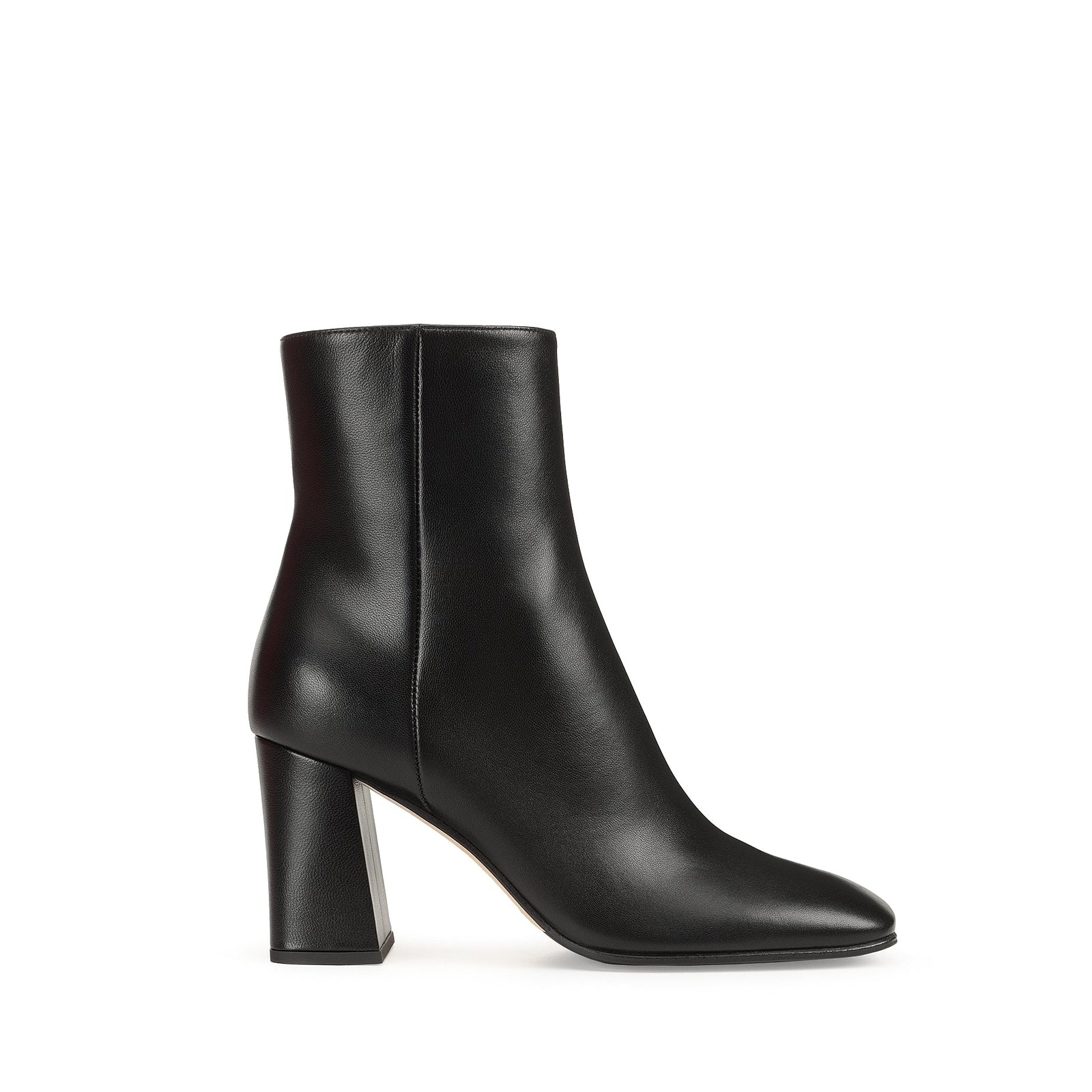 Bottines Sr Alicia 80 en cuir - Nero