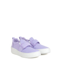 Scratch-off leather sneakers - Wisteria & Wisteria