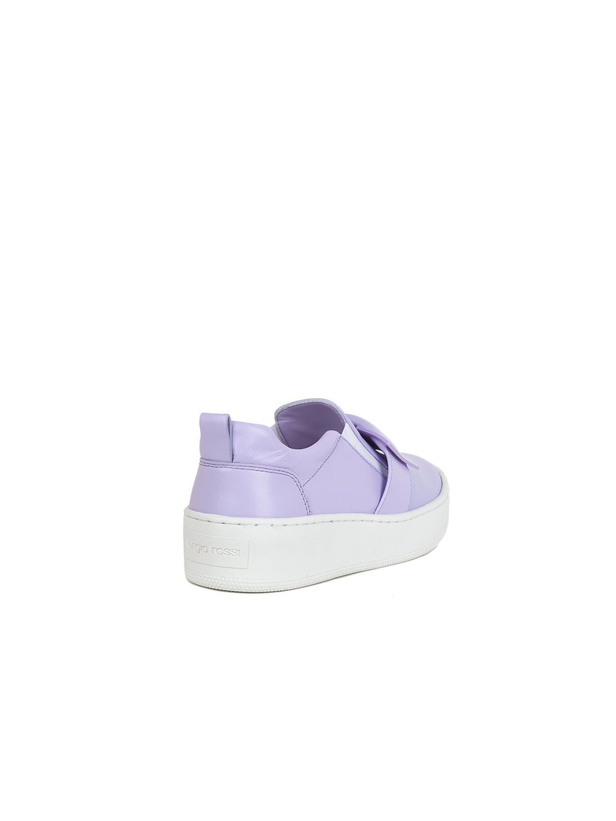Scratch-off leather sneakers - Wisteria & Wisteria