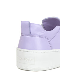 Scratch-off leather sneakers - Wisteria & Wisteria