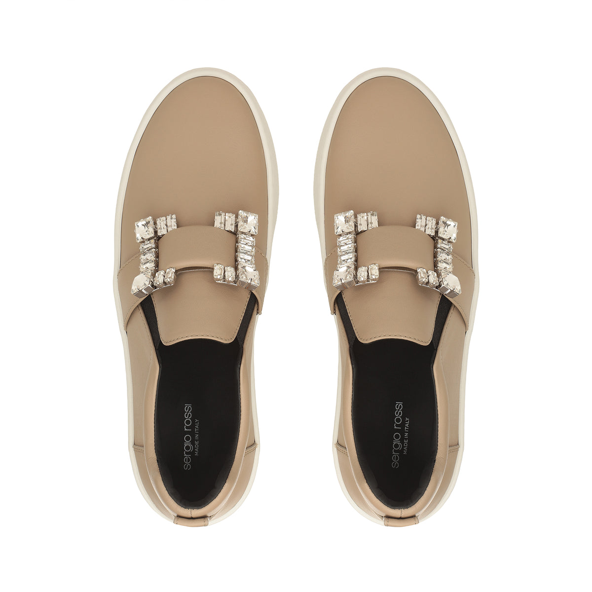 SNEAKERS TWENTY PORT DE LA PEAU DE VEAU DOUCE
