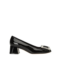 225€   Escarpins Sr Prince 45 en cuir - Black