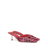 Mules à talons Grazie Sergio 60 - Fuxia