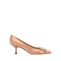 Escarpins Sr Twenty 60 en soie - Pecan