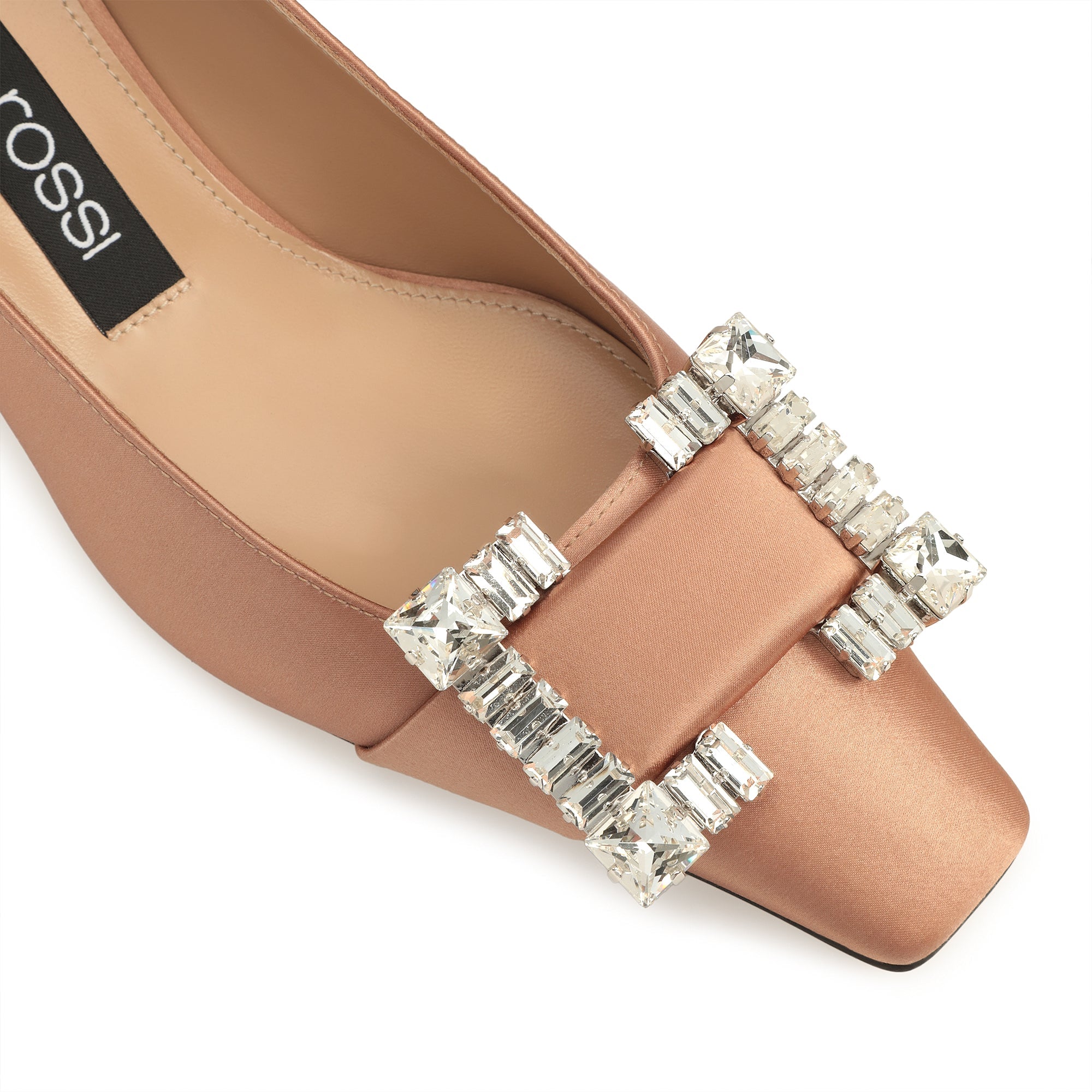Escarpins Sr Twenty 60 en soie - Pecan