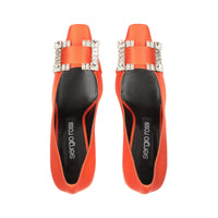 SR VINGT CHAUSSURES EN SATIN EN CRÊPE doublées