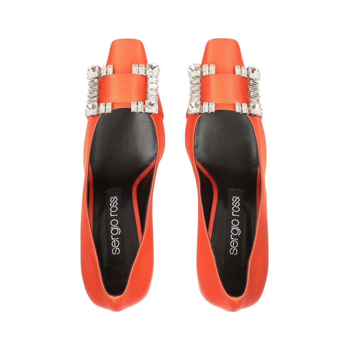 SR VINGT CHAUSSURES EN SATIN EN CRÊPE doublées