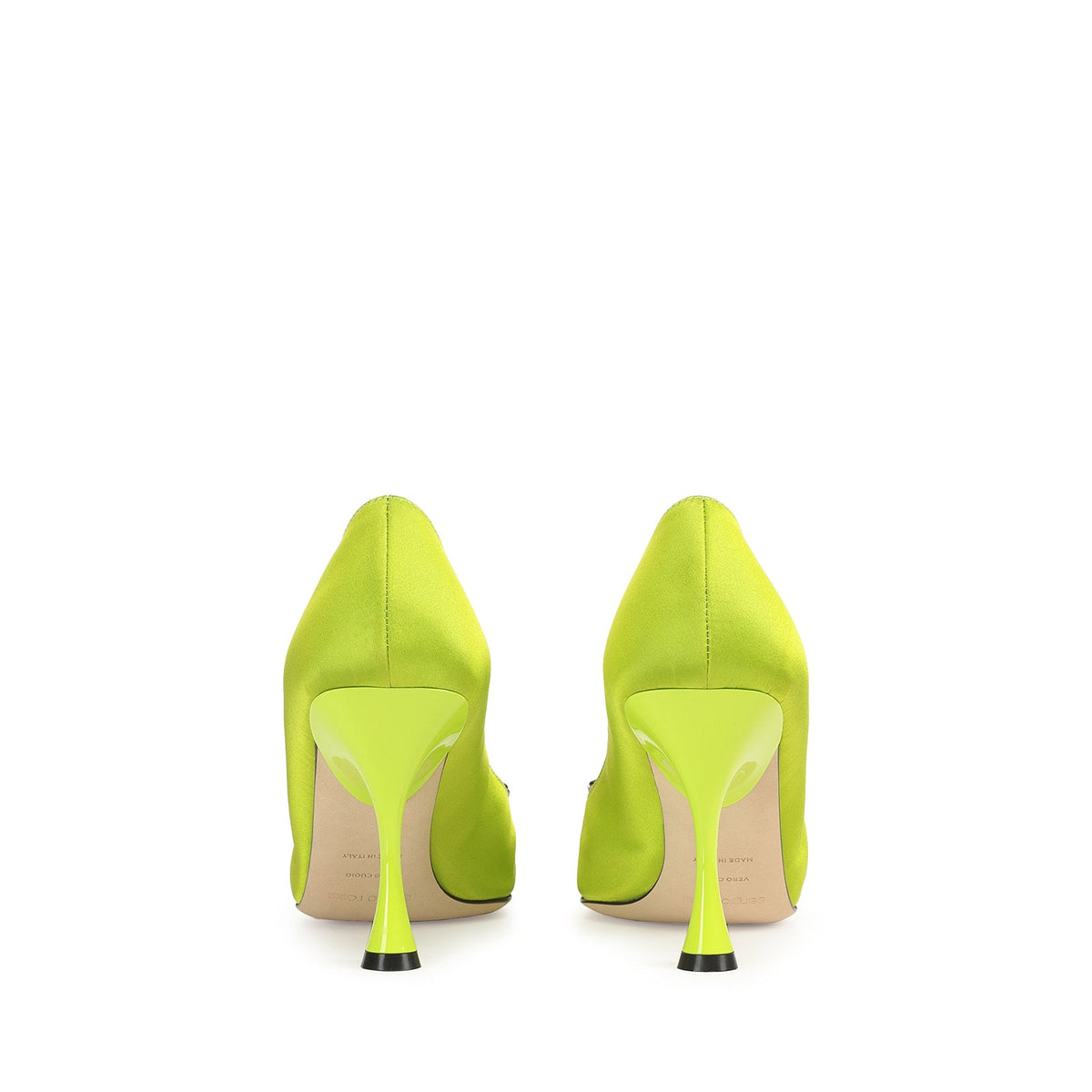 SR VINGT CHAUSSURES EN SATIN EN CRÊPE doublées
